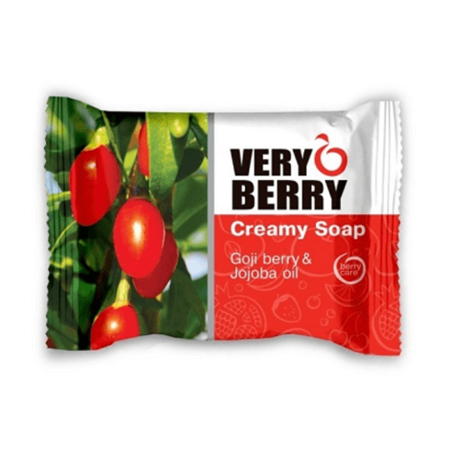 Very Berry Creamy Soap Goji Berry & Jojoba 100g