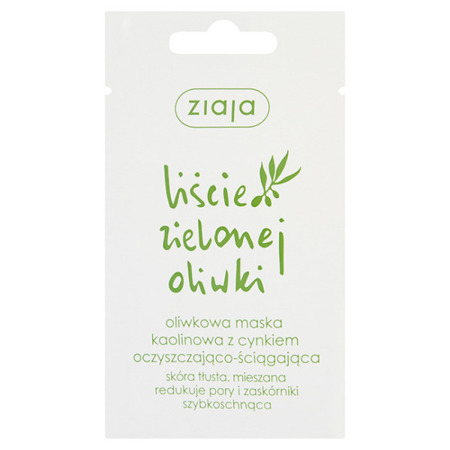 ZIAJA OlIVE MASK WITH ZINC cleansing kaolin-astringent 7ML