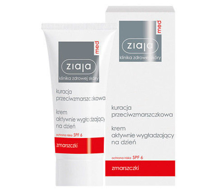 Ziaja Med Cream Actively Smoothing Anti-wrinkle Treatment for Day 50ml
