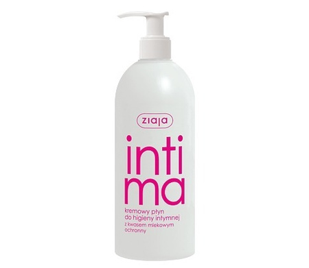 Ziaja INTIMA Kremowy płyn do higieny intymnej z kwasem Mlekowym 500 ml