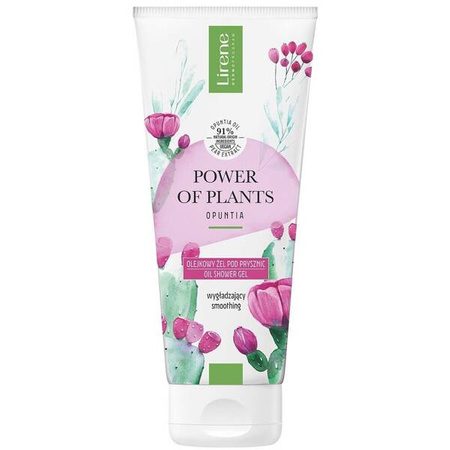 Lirene Power of Plants Olejkowy Żel Pod Prysznic Opuncja 200ml