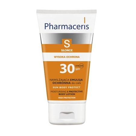 Pharmaceris S Wysoka Ochrona 30 SPF Nawilżająca Emulsja Ochronna Do Ciała 150ml