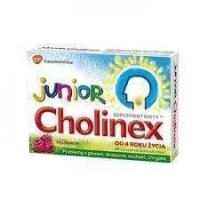 Cholinex Junior 16 Pastylek Do Ssania