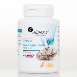 Oyster Shell Calcium with vitamins K2 and D3, 100 pills