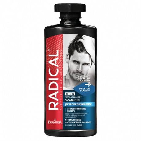 Farmona RADICAL MEN Wzmacniający szampon przeciwłupieżowy 400 ml
