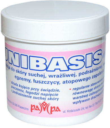 UNIBASIS MAX EMULSION SENSITIVE IRRITATED DRY SKIN PSORIASIS ECZEMA 250g