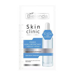 Bielenda Skin Clinic Professional Hyaluronic Acid Moisturizing and Soothing Mask for Dry and Sensitive Skin 8g