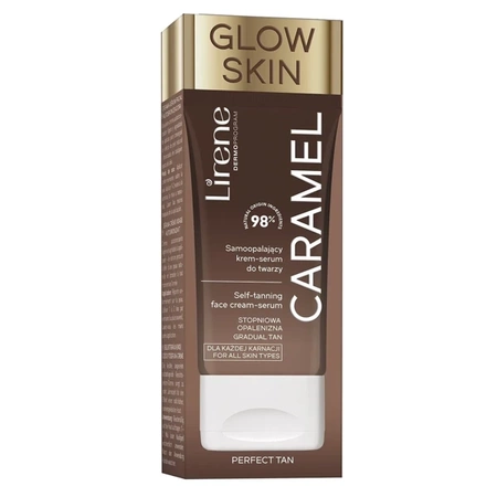 Lirene Perfect Tan Samoopalający krem-serum Caramel 50 ml