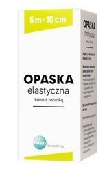 Hartmann Opaska elastyczna tkana z zapinką 5 m x 10 cm 1 sztuka