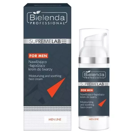 Bielenda Professional SupremeLab For Men Nawilżająco-Łagodzący Krem Do Twarzy 50ml