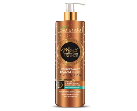 BIELENDA MAGIC BRONZE ILLUMINATING BODY LOTION WITH GOLDEN PEARL 250ML
