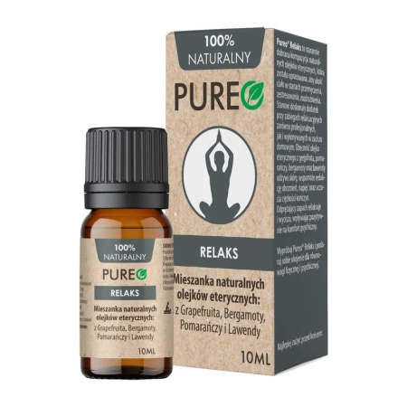 Pureo Relax, a blend of natural essential oils, 10 ml