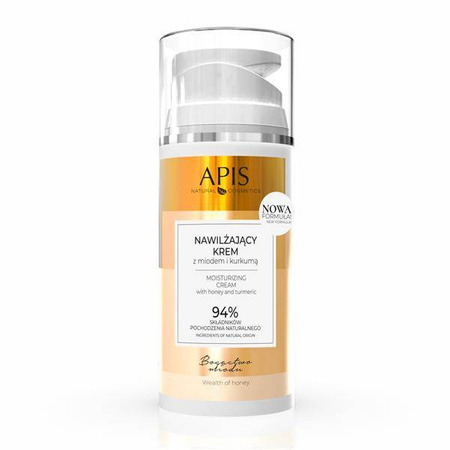 Apis Nawilżający krem z Miodem i Kurkumą 100 ml