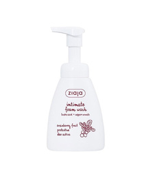 Ziaja Normalizująca Pianka do Higieny Intymnej Kwas L-mlekowy Copper Usnate Nektar Żurawiny 250ml