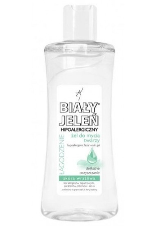 Biały Jeleń Łagodzenie Hipoalergiczny Żel Do Mycia Twarzy 175 ml