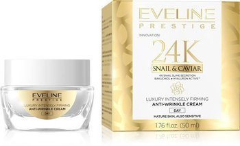 Eveline Prestige 24k Przeciwzmarszczkowy Krem Na Dzień Śluz Ślimaka i Kawior 50ml