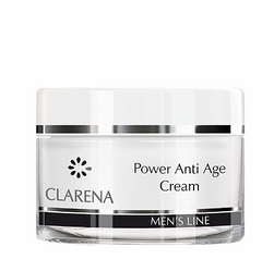 CLARENA Men's Line Power Anti-Age Cream Przeciwzmarszczkowy  krem dla mężczyzn 50 ml