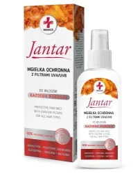 Farmona JANTAR MEDICA Mgiełka ochronna do włosów z filtrami UVA/UVB do każdego rodzaju włosów 150 ml