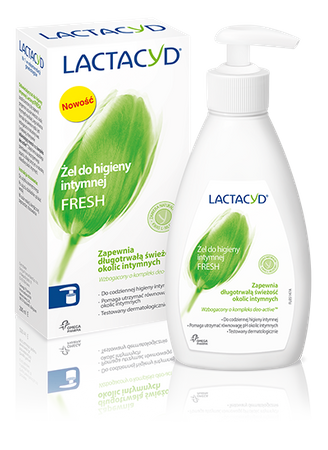 Lactacyd Fresh Intimate Hygiene Gel Delicate Care Protects Eliminates Odor 200ml