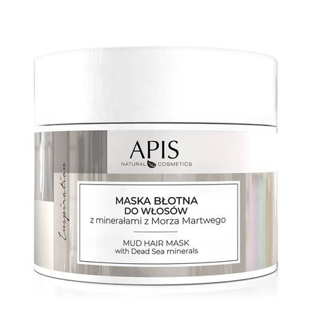 APIS Maska błotna do włosów z minerałami z Morza Martwego 200 ml