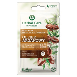 Farmona Herbal Care OLEJEK ARGANOWY Odżywcza maseczka do twarzy 2x 5 ml