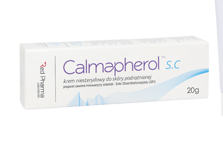 Red Pharma Calmapherol s.c  Cream for Irritated Skin 20 g