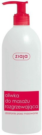 Ziaja Oliwka Do Masażu Rozgrzewająca Działanie Przez Masowanie 500 ml