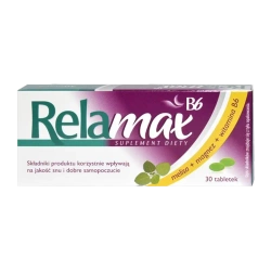 Relamax B6, coated tablets, 30 pieces.