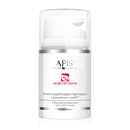 APIS Sekret Młodości Krem wypełniająco-napinający z kompleksem Linefill 50 ml