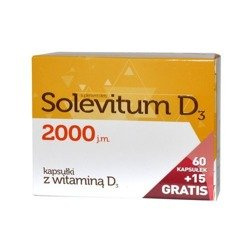 Solevitum witamina D3 2000 j.m. 75 kapsułek