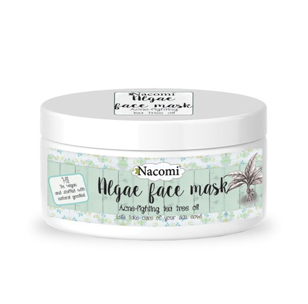 Nacomi Algae Face Mask Acne-Fighting Tea Tree Oil 42 g