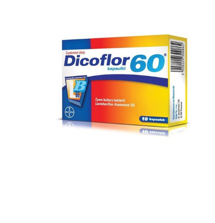 BAYER Dicoflor 60 kapsułki 10 szt