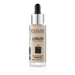 Eveline Liquid Control Mattifying Drops Foundation Podkład Do Twarzy Light Beige 32ml 