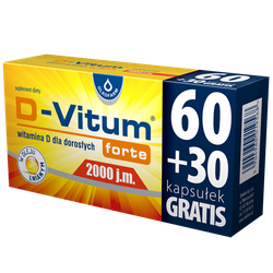 Oleofarm D-Vitum Forte 2000 j.m. 90kaps