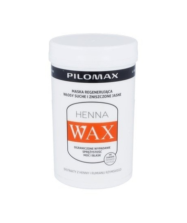 Wax Henna Maska Do Włosów Jasnych 480 g