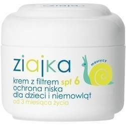 Ziaja Ziajka Krem Z Filtrem SPF 6 Ochrona Niska Dla Dzieci i Niemowląt 50 ml