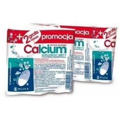 Calcium Pliva Effervescent Tablets Containing Calcium 12 + 2 Tablets