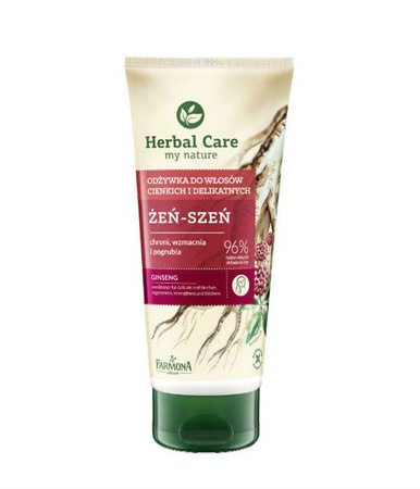 Farmona Herbal Care ŻEŃ-SZEŃ Odżywka do włosów cienkich i delikatnych 200 ml