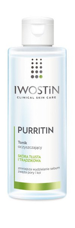 Iwostin Purritin Tonic ﻿for Oily Skin Prone to Acne 240ml