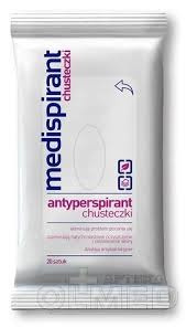 Medispirant Antiperspirant Wipes Eliminate the Problem of Sweating 20 pcs