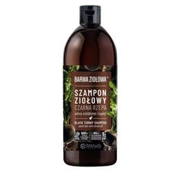 Barwa Ziołowa Black Turnip Szampon for Weakened Hair with Dandruff 480ml