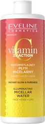 Eveline Witamina C 3x Action Rozświetlający Płyn Micelarny 500ml