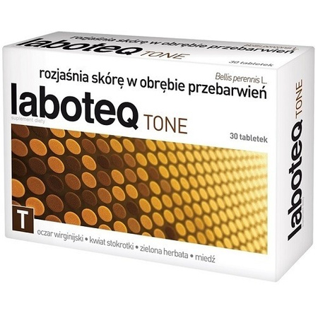 Laboteq Tone Brightens Skin Discolorations 30tabs.