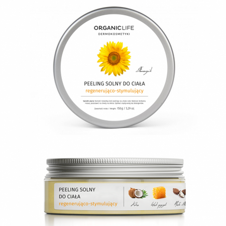 Organic Life Peeling Solny Do Ciala Regenerująco-Stymulujacy 150 ml