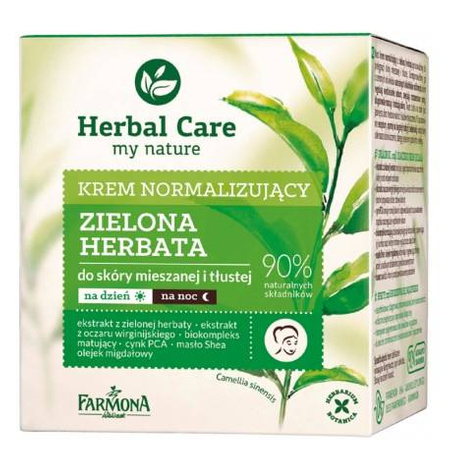 FARMONA Herbal Care Krem Normalizujący Zielona Herbata do skóry mieszanej 50ml
