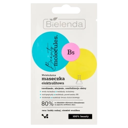 Bielenda MOLECULES Molekularna maseczka elektrolitowa do twarzy nawilżenie ukojenie rewitalizacja skóry 8g