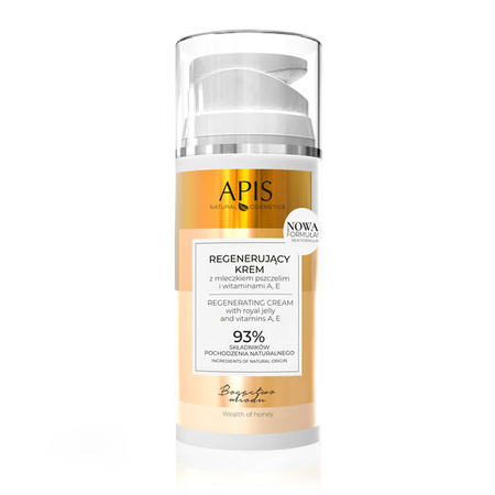Apis Regenerating Cream with Royal Jelly and Vitamins A, E 100ml