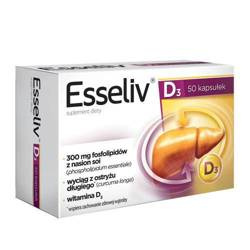 Aflofarm Esseliv D3 50kaps