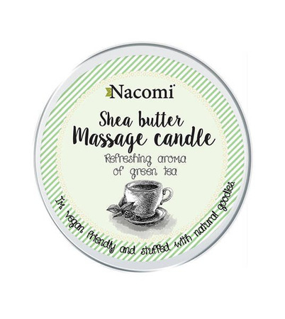 Nacomi Nawilzajace i Odzywcze  Maslo Do Ciala  w Formie Swiecy 150g