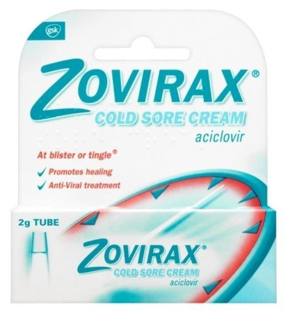 ZOVIRAX COLD SORE NA OPRYSZCZKĘ 2G